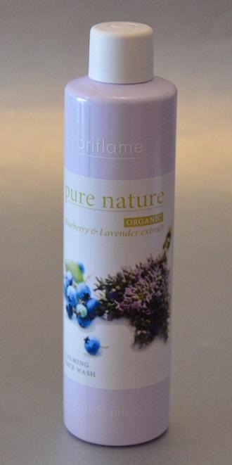 Gel Limpiador Facial “Pure Nature: Blueberry & Lavender” de ORIFLAME