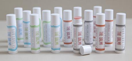 Balsamos labiales en barra para los invitados de bodas de invierno - Foto: www.topinspired.com