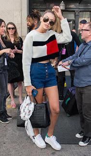 Tommy hilfiger, Gigi Hadid, Fall 2016, moda, moda mujer, Suits and Shirts, woman, supermodel, Tommy Hilfiger Womenswear, 