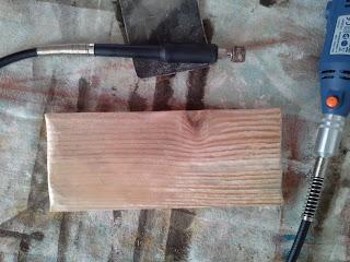 Candelabro con transferencia