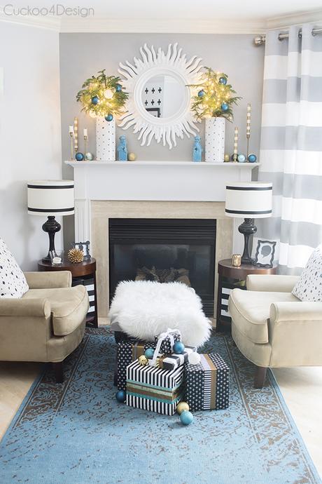 Navidad llena de color navidad elegante