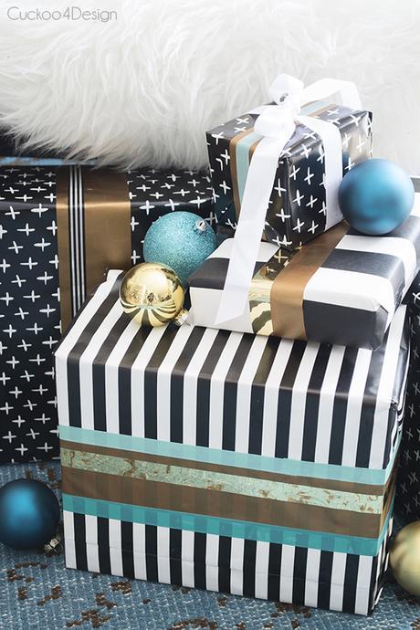 Navidad llena de color decorar regalos