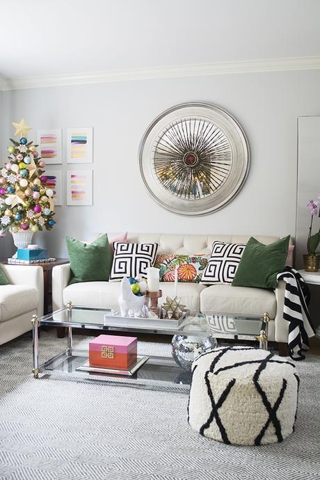 Navidad llena de color Salon en navidad