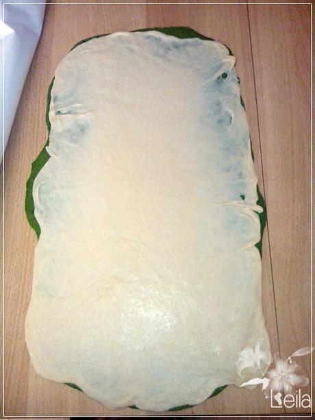 Pan de molde con espinacas