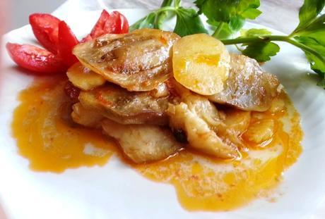 Berenjenas y patatas con tomates - Melanzane e patate - Aubergine potatoes tomato recipe berenjenasypatatas