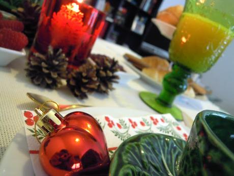 Club de las mesas bonitas: Desayuno de Navidad para dos.