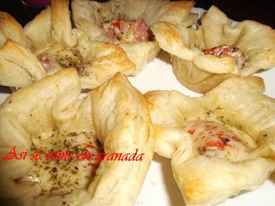 Cestitas de hojaldre para el #DiadelAperitivo‬