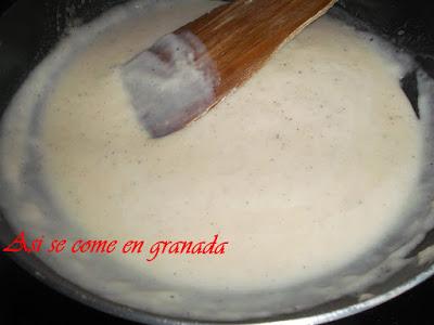 Conchas gratinadas