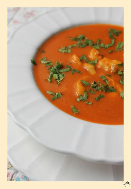 Sopa de rape... para el reto de la Marquesa de Parabere