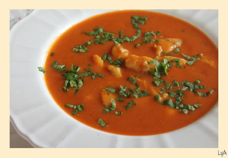 Sopa de rape... para el reto de la Marquesa de Parabere