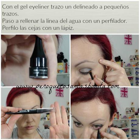 Tutorial maquillaje en tonos plata