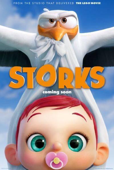 Afiche y tráiler de la película animada #Storks