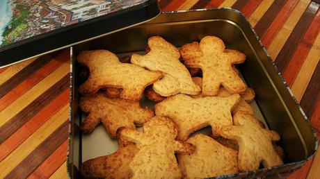 Galletas de jengibre veganas