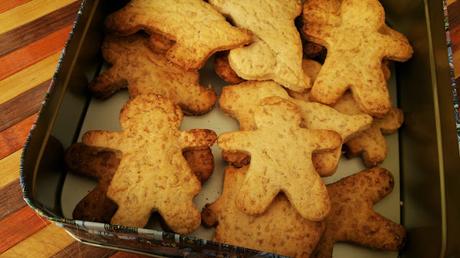 Galletas de jengibre veganas