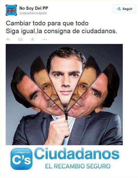 Y Ciudadanos destapó el pastel: Se confirma como sucedáneo del PP