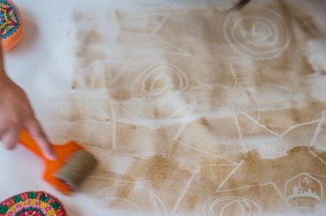 Papel de regalo casero