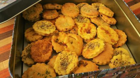 Galletitas saladas veganas