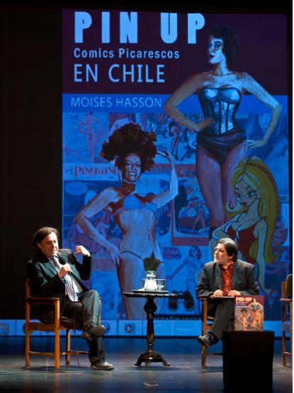 Lanzamiento Libro Pin Up Comics Picarescos en Chile