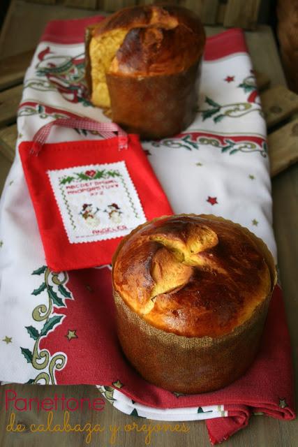 panettone de calabaza,panettone, calabaza