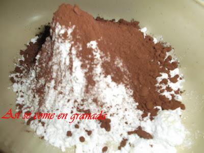 Macarons de chocolate Macarons de chocolate