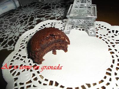 Macarons de chocolate Macarons de chocolate