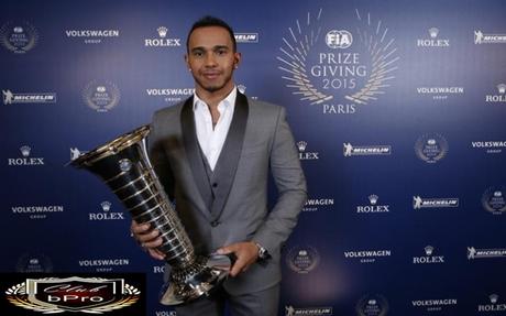 GALA DE LA FIA 2015 - HAMILTON Y VERSTAPPEN BRILLAN EN PARIS