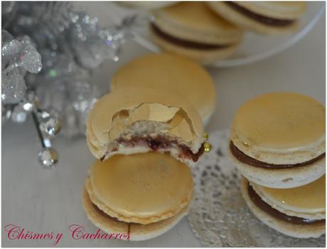Christmas Gold Macarons 38º Desafío en la Cocina