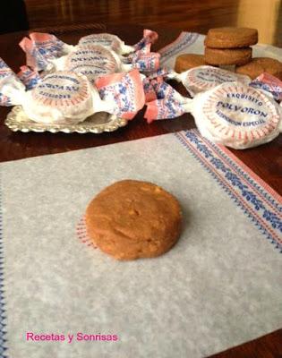 POLVORONES DE TURRÓN DE JIJONA Y CHOCOLATE