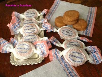 POLVORONES DE TURRÓN DE JIJONA Y CHOCOLATE