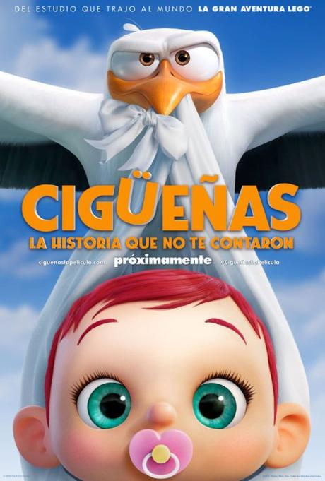Afiche y tráiler de la película animada #CigueñasLaHistoriaQueNoTeContaron