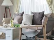 Definir estilo sofá cojines