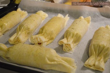 Crackers navideños salados