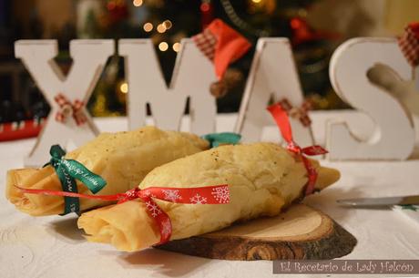 Crackers navideños salados