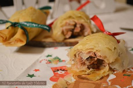 Crackers navideños salados