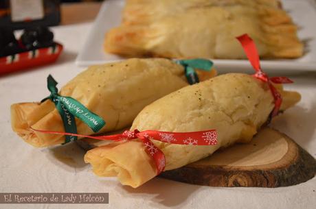 Crackers navideños salados
