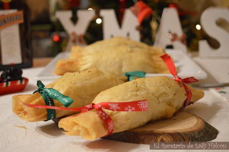 Crackers navideños salados