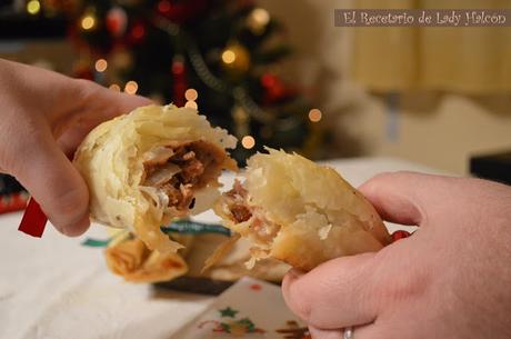 Crackers navideños salados