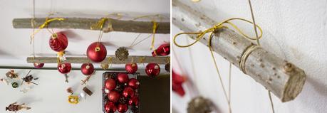 Diy árbol de navidad con ramas Diy árbol de navidad con ramas