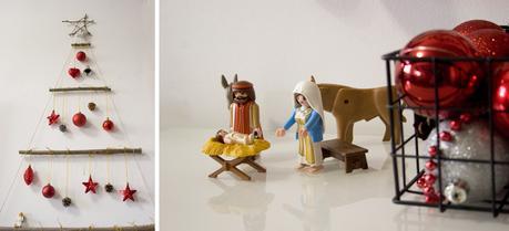 Diy árbol de navidad con ramas Diy árbol de navidad con ramas