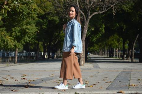 Outfit | Brown culotte
