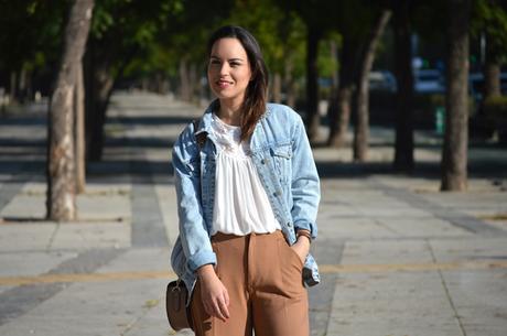 Outfit | Brown culotte