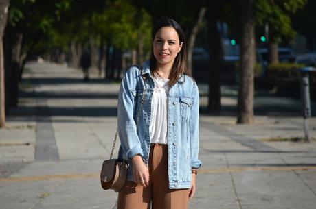 Outfit | Brown culotte