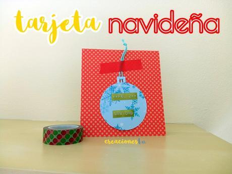 DIY Tarjeta navideña 2