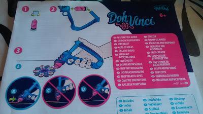 Pasos para jugar con DohVinci DohVinci Play-Doh de Hasbro