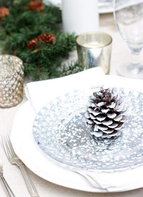 SEÑALIZAR LA MESA CON PLANTAS