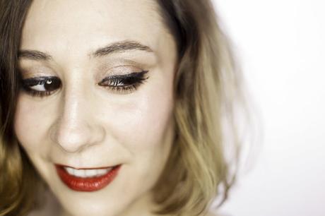 Maquillaje de navidad especial para la noche