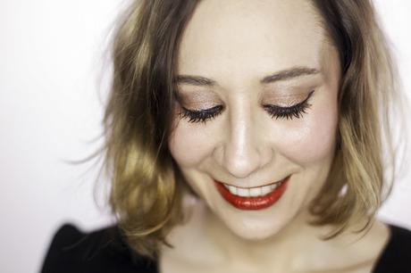 Maquillaje de navidad especial para la noche