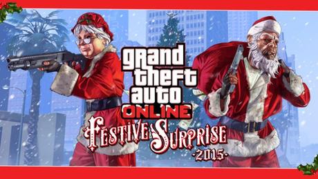 GTA Online Festive Surprise 2015 Artwork