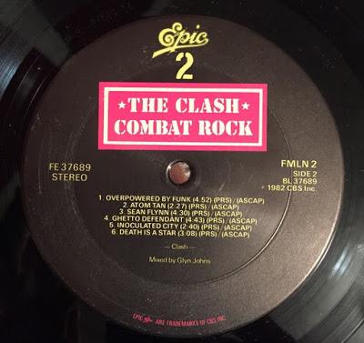The Clash -Combat rock -Lp 1982