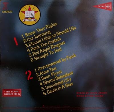 The Clash -Combat rock -Lp 1982